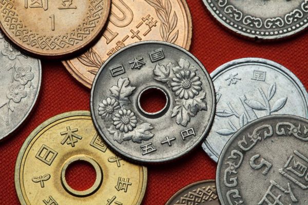 Drobné mince Japonsko